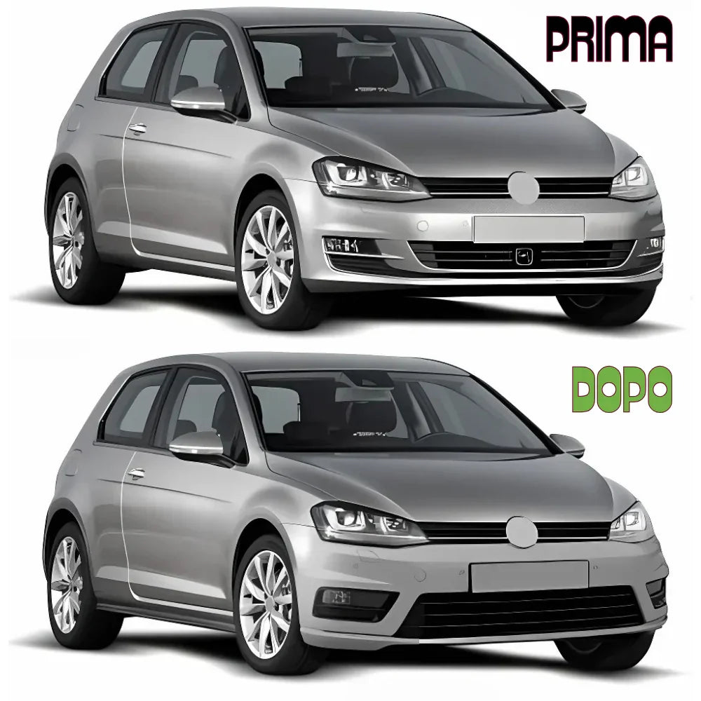 VW Golf 7 2012-2017 Paraurti Anteriore R-Line Look Sport - autorivallo