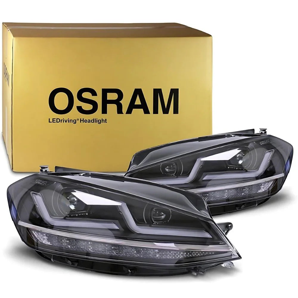 VW Golf 7.5 2017-2020 Fari Anteriori R-Line Full LED Osram - autorivallo