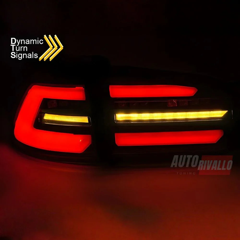 VW Golf 7.5 Variant 2017-2019 Fari Posteriori Full LED Rosso - autorivallo