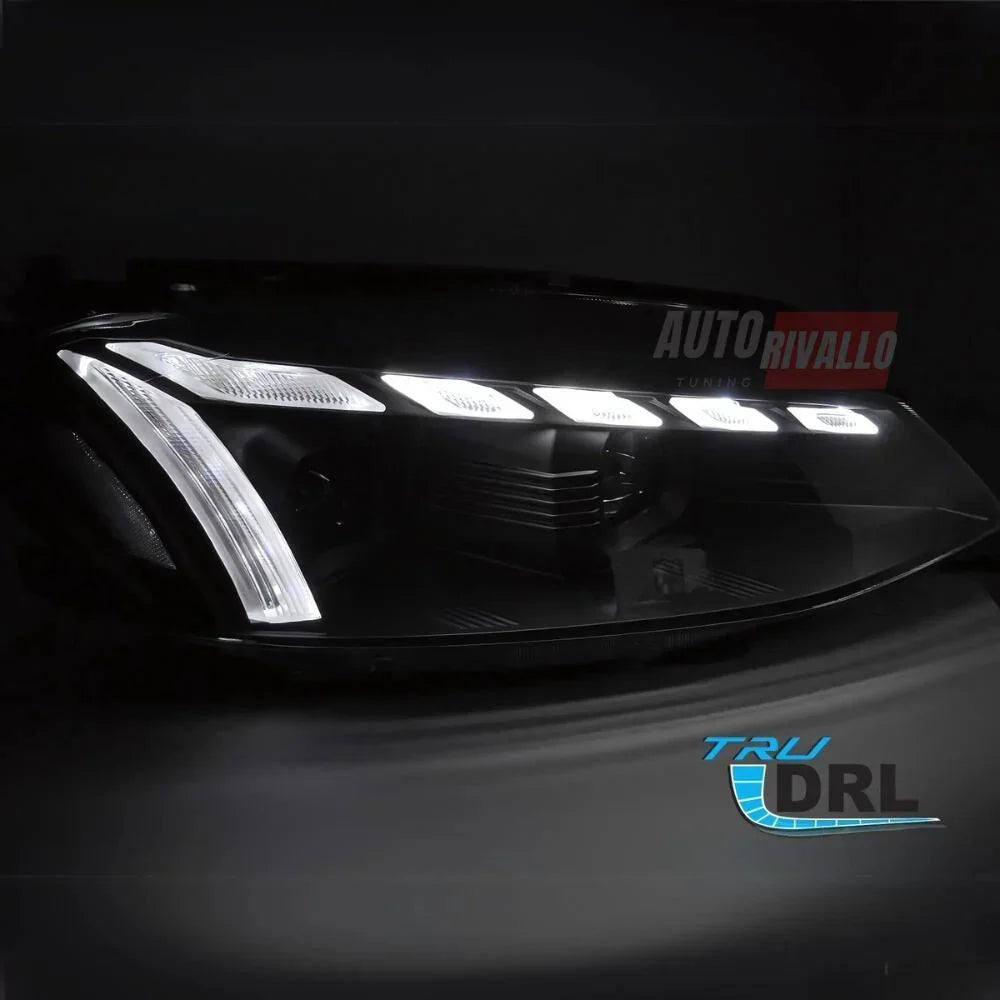 VW Golf 7.5 2017-2019 Fari Anteriori Full LED DRL Freccia SEQ - autorivallo