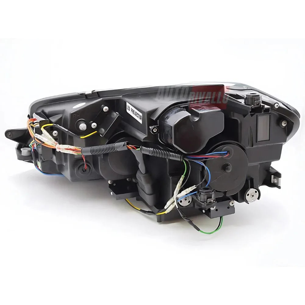 VW Golf 7.5 2017-2019 Fari Anteriori Full LED DRL Freccia SEQ - autorivallo