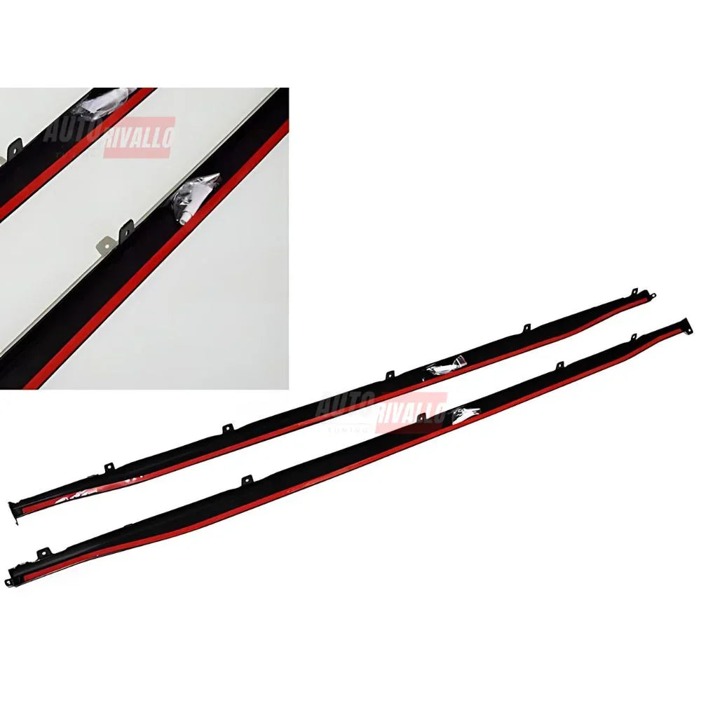 VW Golf 8 2019-2024 Minigonne Laterali GTI Look Nero Lucido - autorivallo