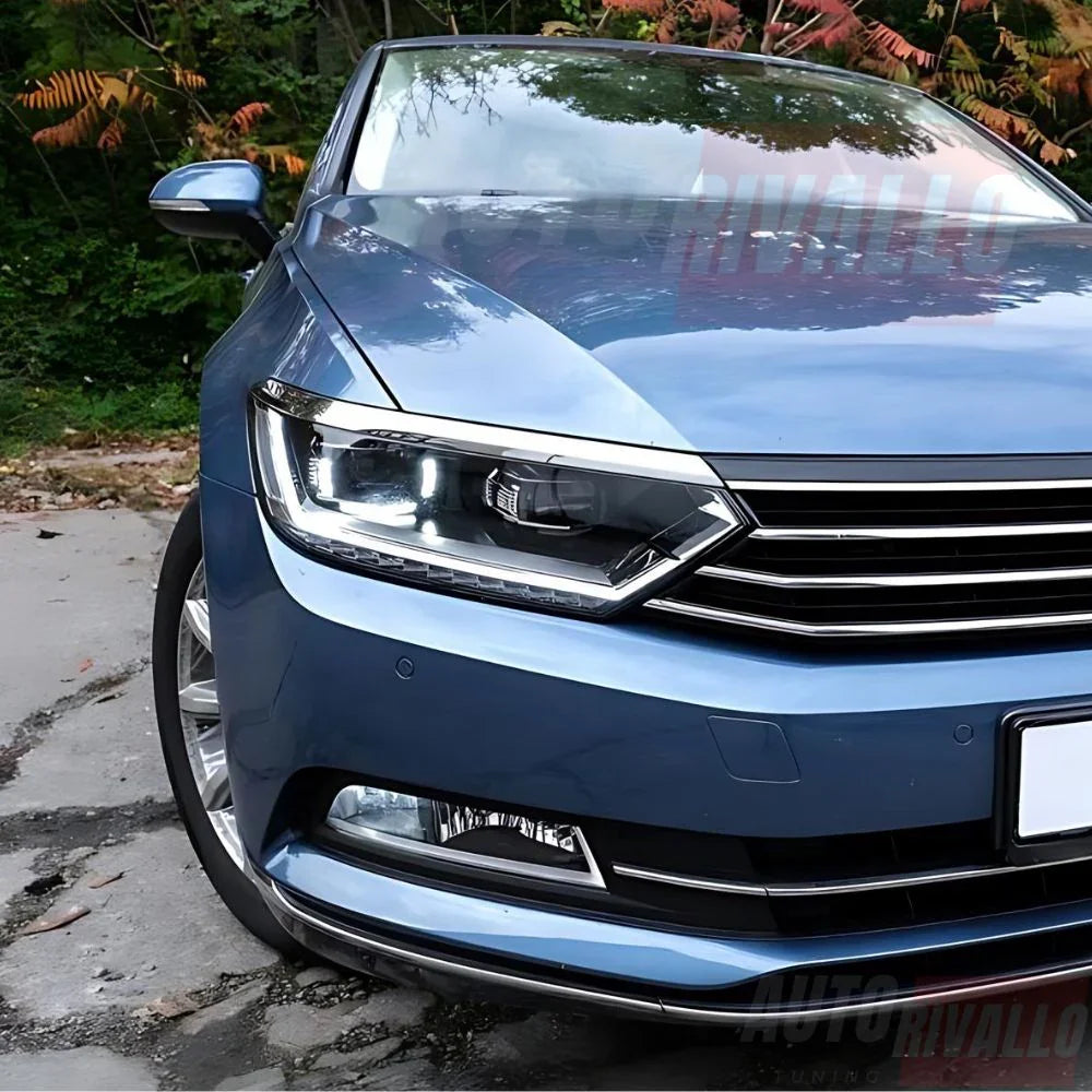 VW Passat B8 2014-2019 Fari Anteriori LED Matrix Frecce SEQ - autorivallo