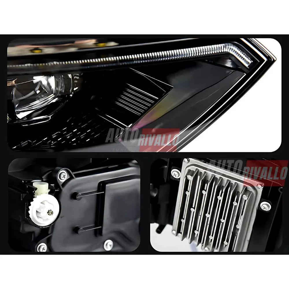 VW Passat B8 2016-2019 Fari Anteriori Full LED Look Matrix - autorivallo