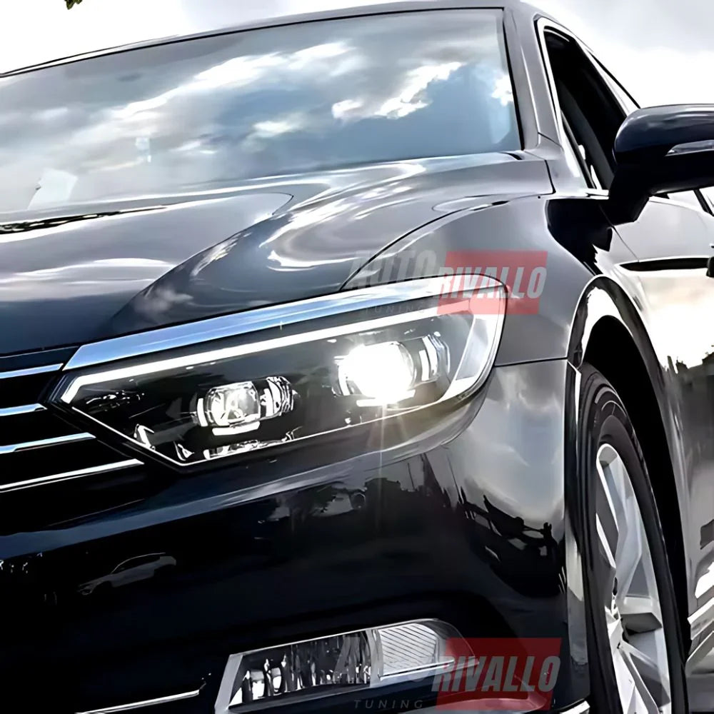 VW Passat B8 2016-2019 Fari Anteriori Full LED Look Matrix - autorivallo