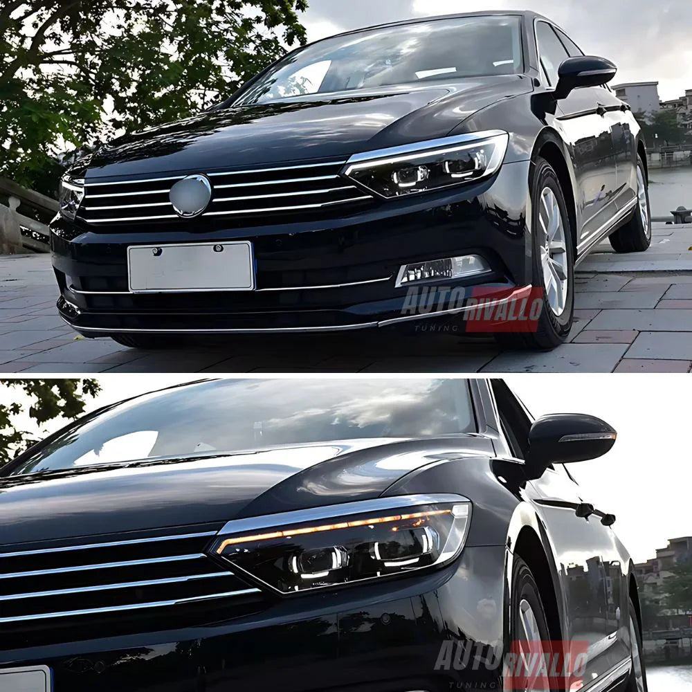 VW Passat B8 2016-2019 Fari Anteriori Full LED Look Matrix - autorivallo
