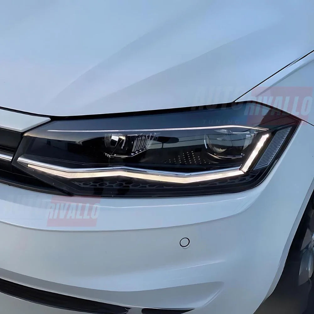 VW Polo MK6 AW 2017-2021 Fari Anteriori LED R-Line Design - autorivallo