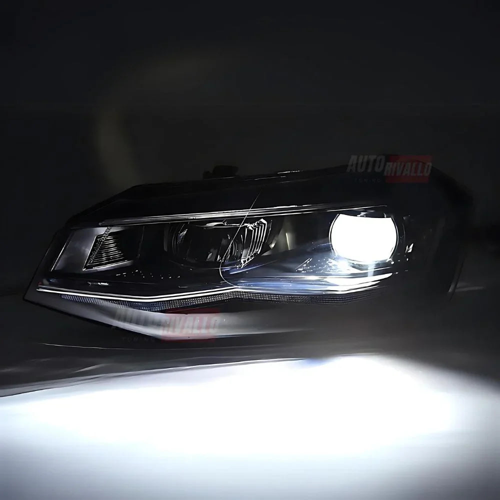 VW Polo MK6 AW 2017-2021 Fari Anteriori LED R-Line Design - autorivallo