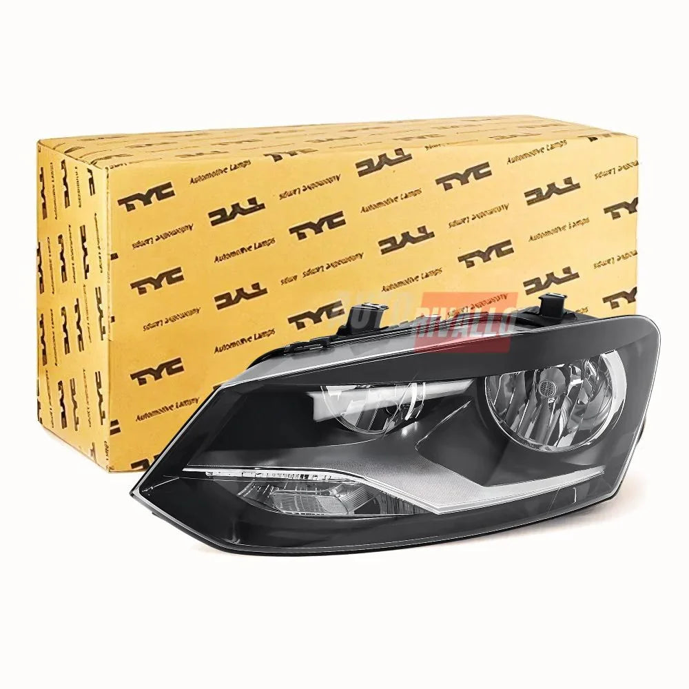VW Polo 6R 2009-2014 Faro Anteriore Sinistro H7 Alogeno TYC - autorivallo