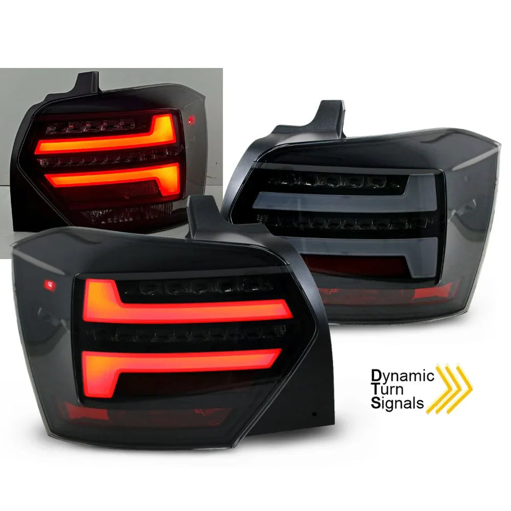 VW Polo 2G AW 2017-2021 Fari Posteriori a LED SEQ Nero - autorivallo