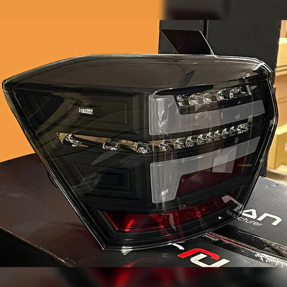 VW Polo 2G AW 2017-2021 Fari Posteriori a LED SEQ Nero - autorivallo