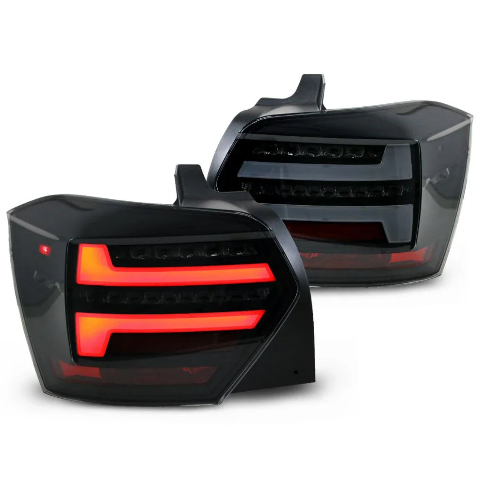 VW Polo 2G AW 2017-2021 Fari Posteriori a LED SEQ Nero - autorivallo