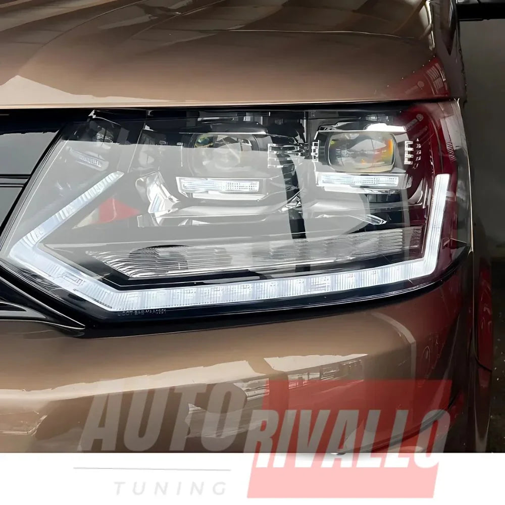 VW T5 Facelift 2010-2015 Fari Anteriori Full LED Frecce SEQ - autorivallo