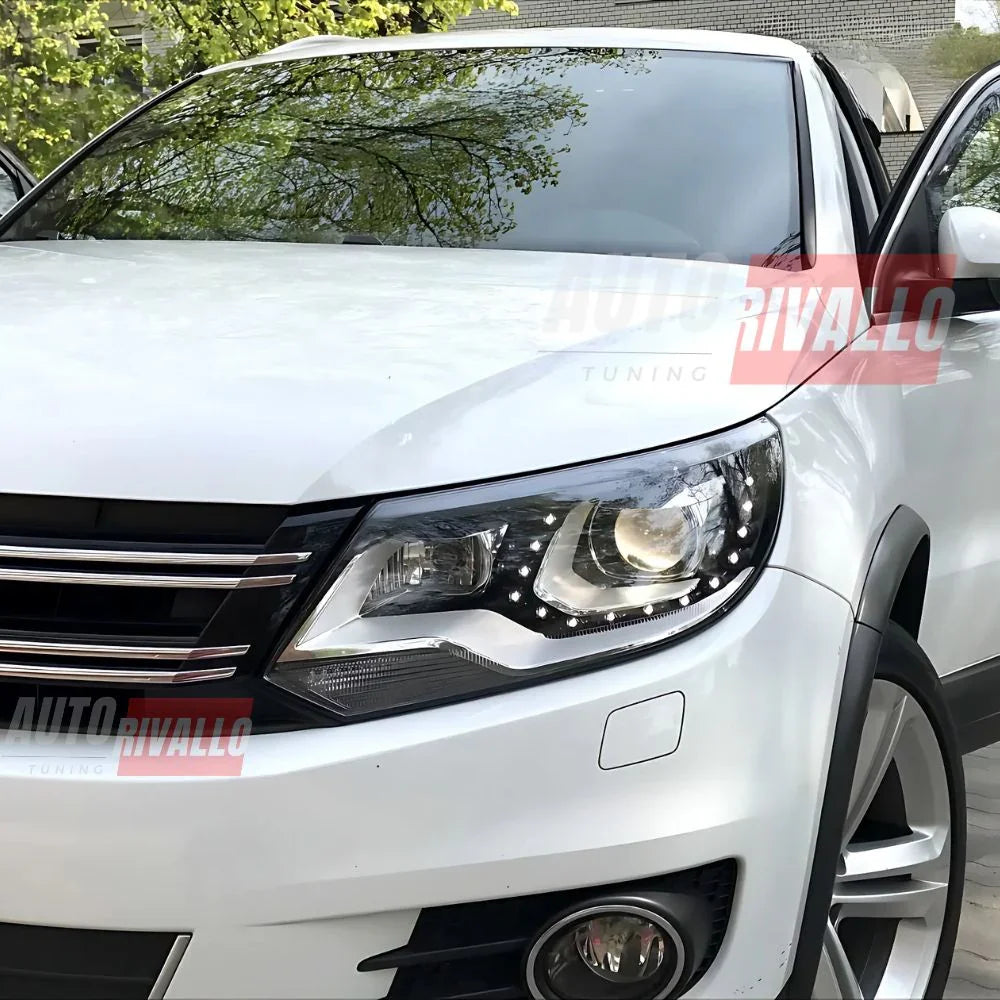 VW Tiguan 5N 2011-2016 Restyling Fari Anteriori LED Diurne - autorivallo