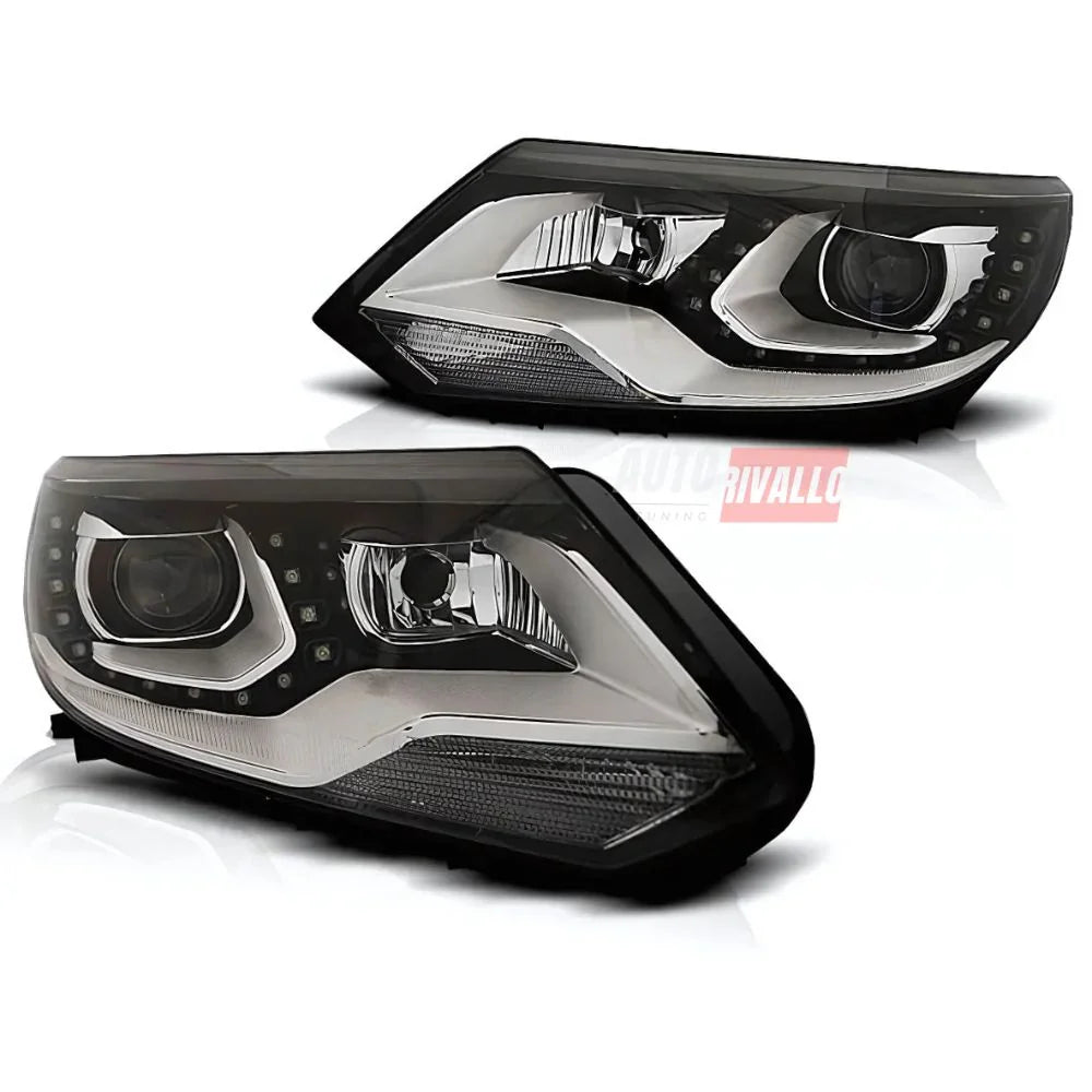 VW Tiguan 5N 2011-2016 Restyling Fari Anteriori LED Diurne - autorivallo