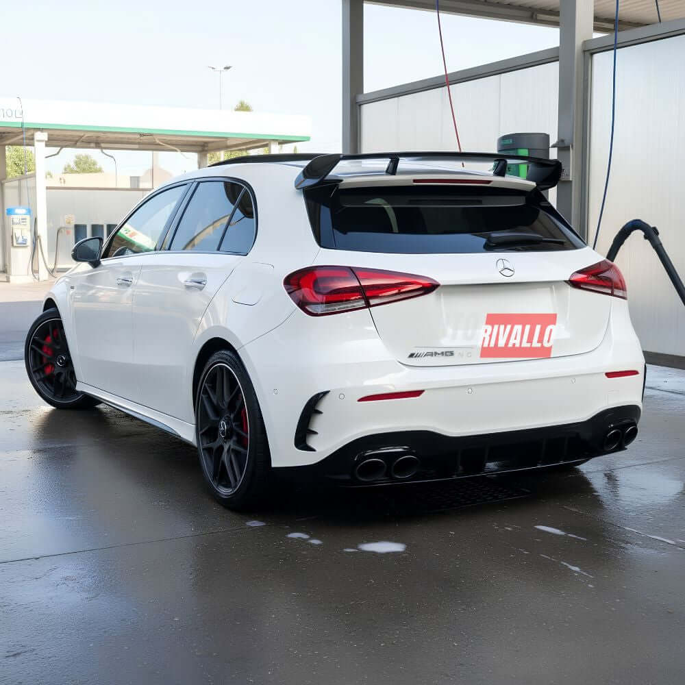 Spoiler roof Mercedes Classe A W177 2018-2026 finitura nero sportivo AMG style
