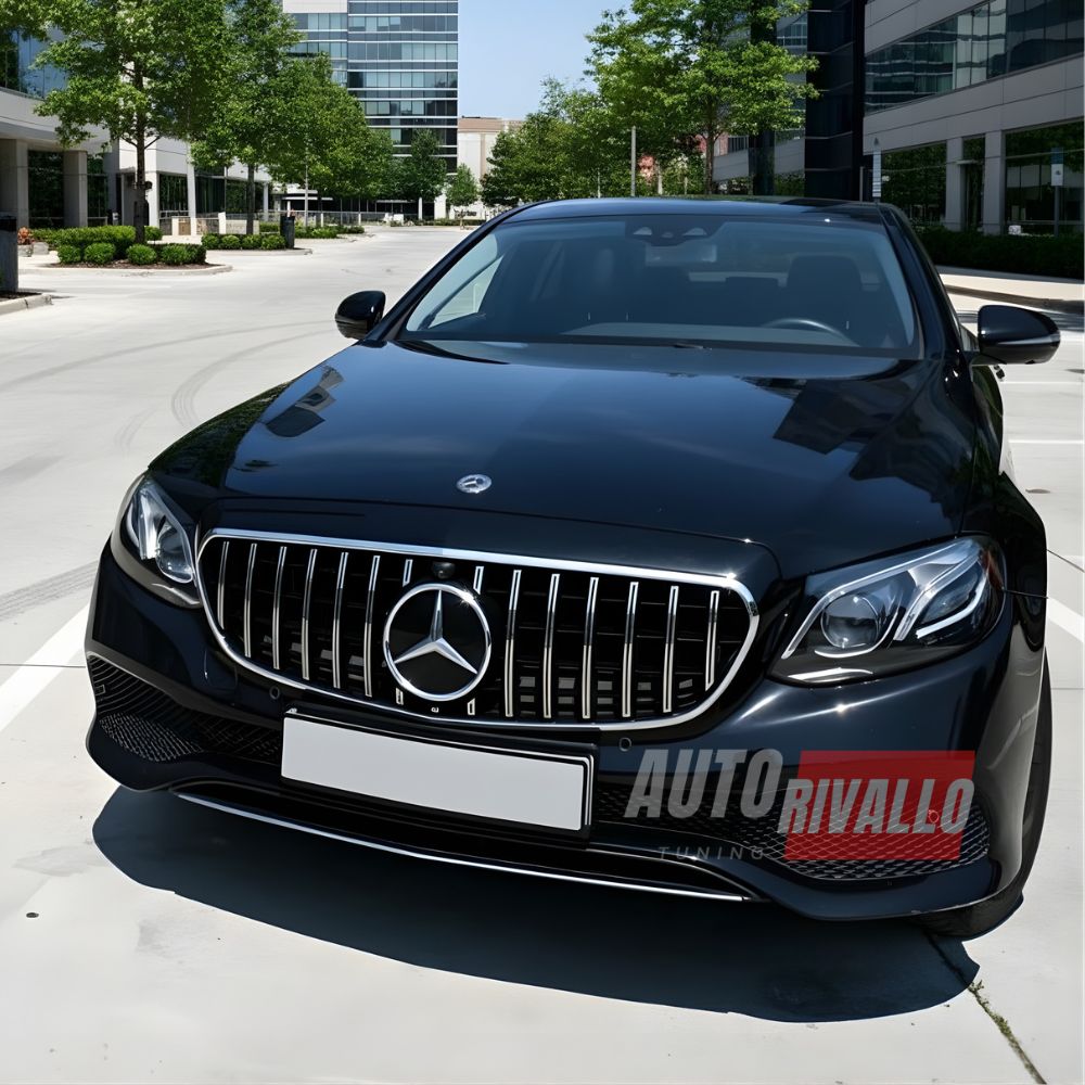 Griglia Anteriore AMG GT Look Per Mercedes E W213 2016-2020