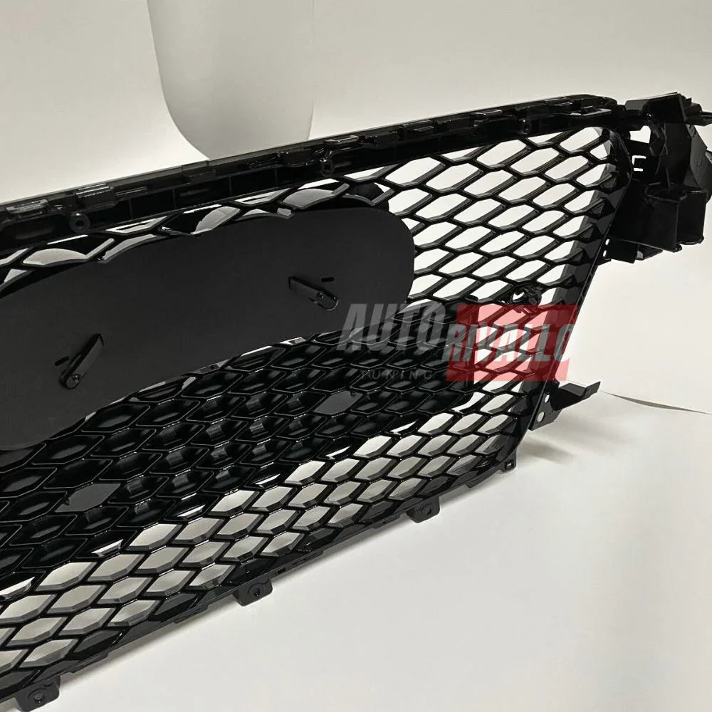 Audi A4 B8 2011-2015 Griglia Anteriore RS4 Look Nero Lucido - autorivallo