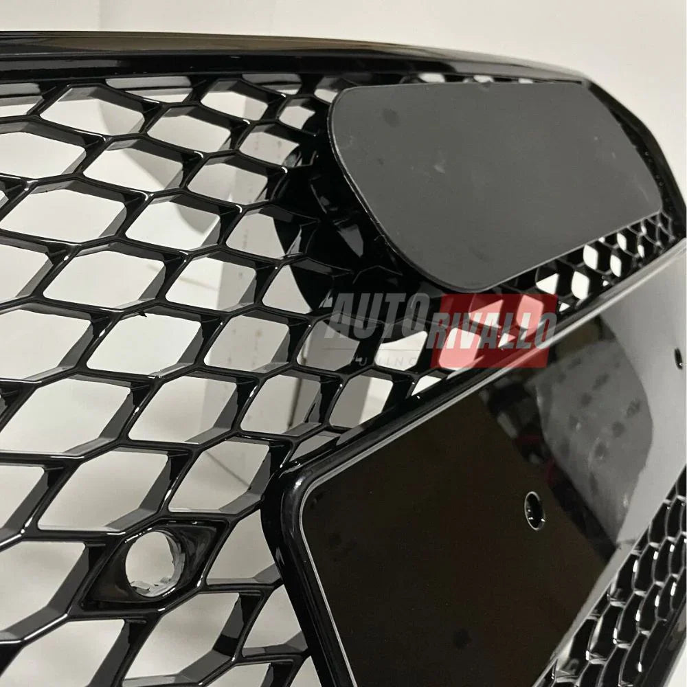 Audi A4 B8 2011-2015 Griglia Anteriore RS4 Look Nero Lucido - autorivallo