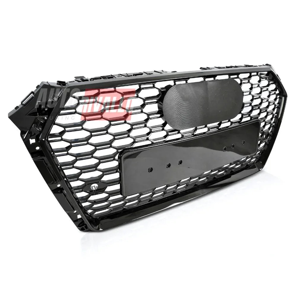 Audi A4 B9 2015-2019 Griglia Anteriore RS4 Look Nero Lucido - autorivallo