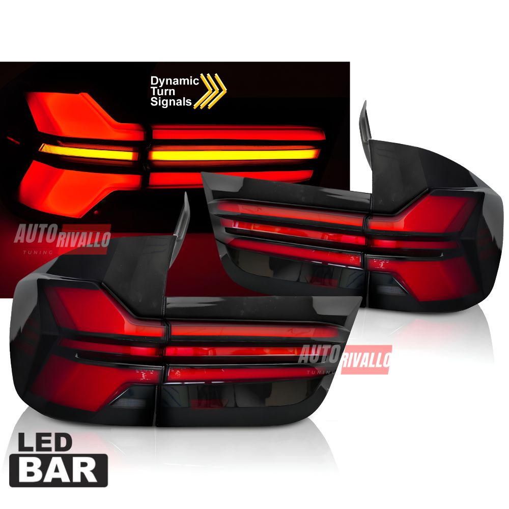 Kit fanali neri Full LED plug and play per BMW X5 E70 2007–2013