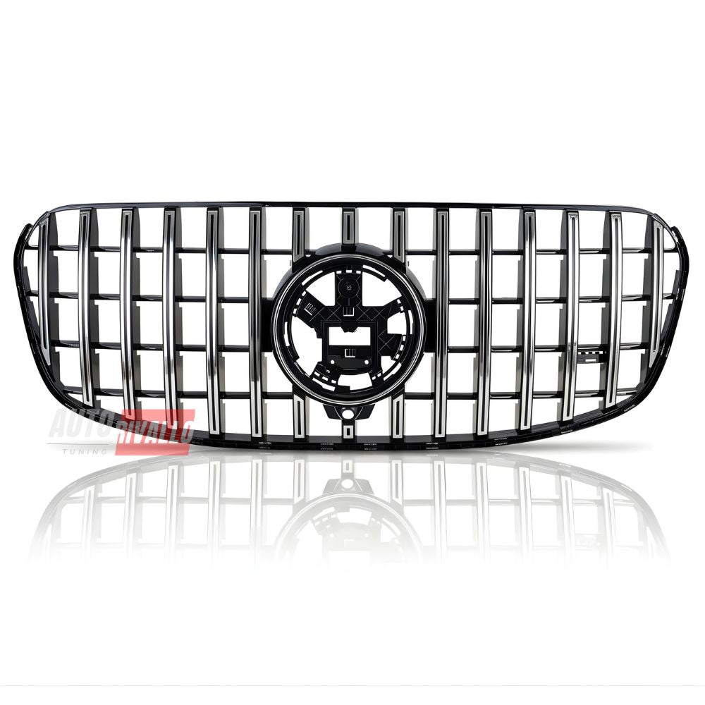 Calandra GTR per Mercedes GLS X167 2023-2026 cromata, montaggio semplice e effetto Autorivallo