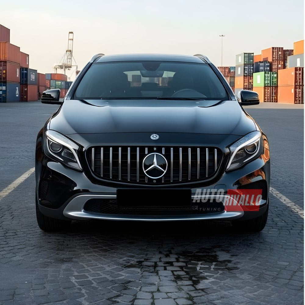 Griglia Anteriore Mercedes GLA X156. Design Panamericana cromato per i modelli 2013-2016