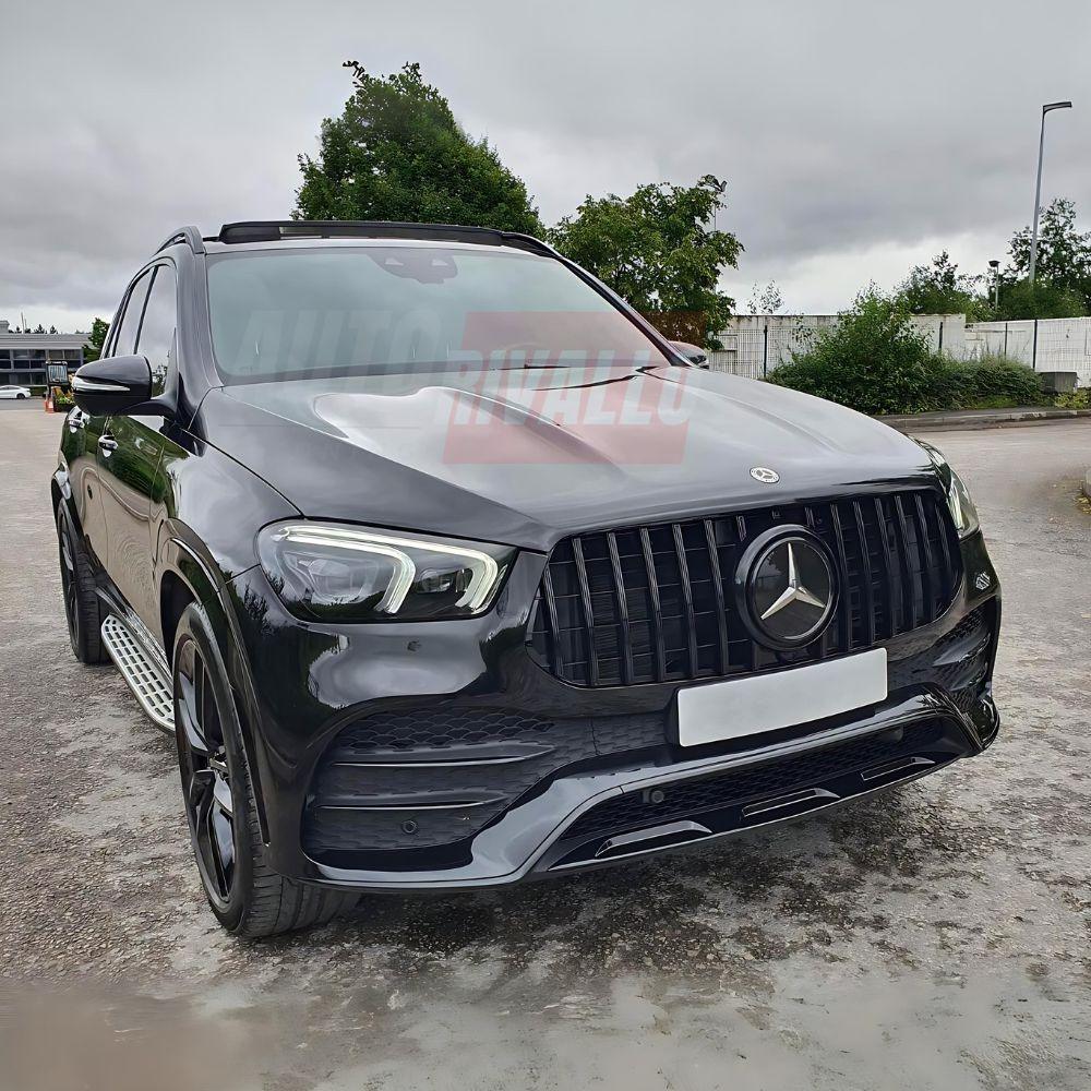 Calandra Panamericana GTR Look nera per Mercedes GLE W167