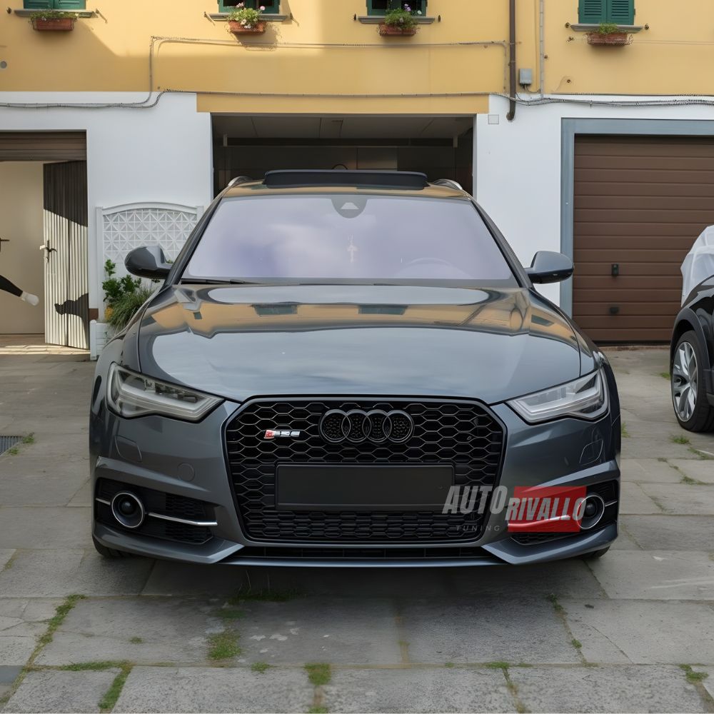 Calandra Audi A6 4G RS6 Look Premium – Mascherina sportiva per un frontale unico