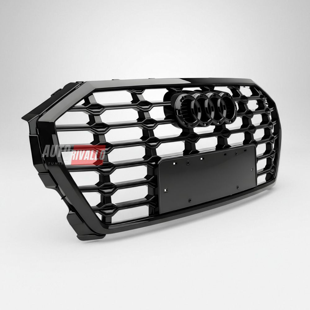 Calandra Audi Q3 F3 2018-2025 sportiva. S-Line nero lucido per un impatto visivo premium