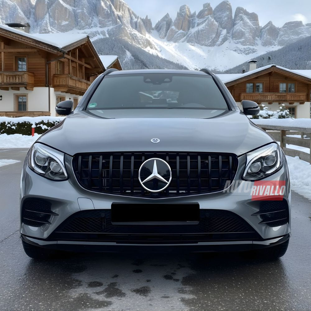 Mascherina Mercedes GLC X253 AMG Style nero lucido - Qualità Autorivallo per un tocco premium