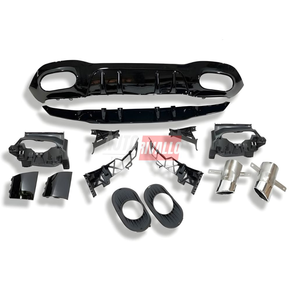 Mercedes Classe A W177 2018-2022 Diffusore AMG A35 Look