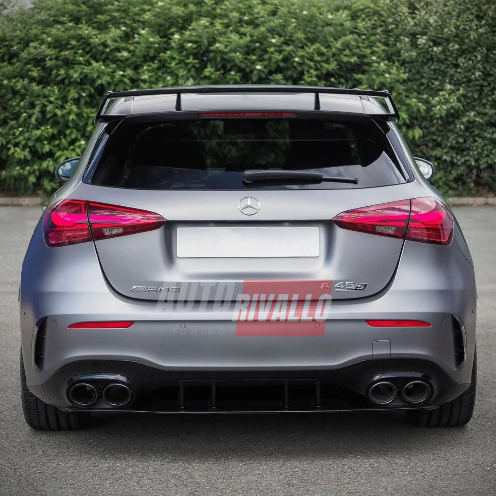 Mercedes A W177 2018-2022 Diffusore Posteriore AMG A45s Look