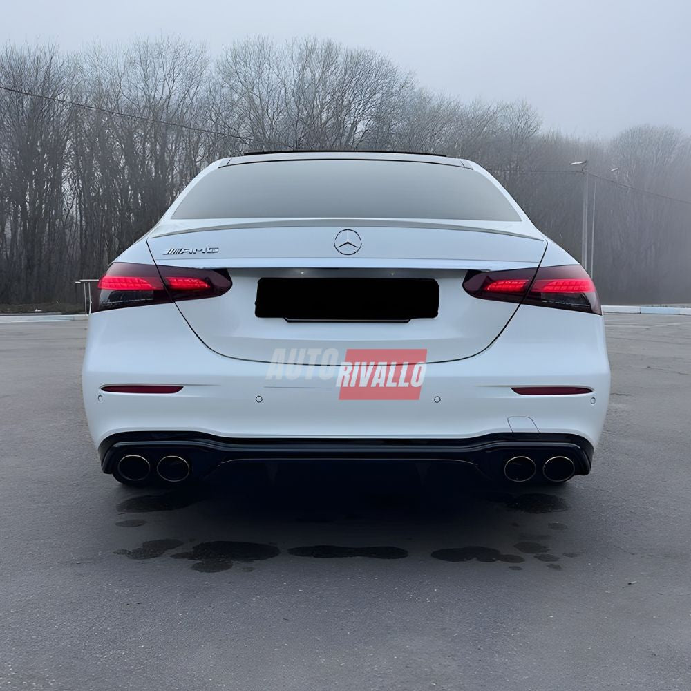 Mercedes Classe E W213 Berlina 2020-2023 Diffusore AMG E55 Look