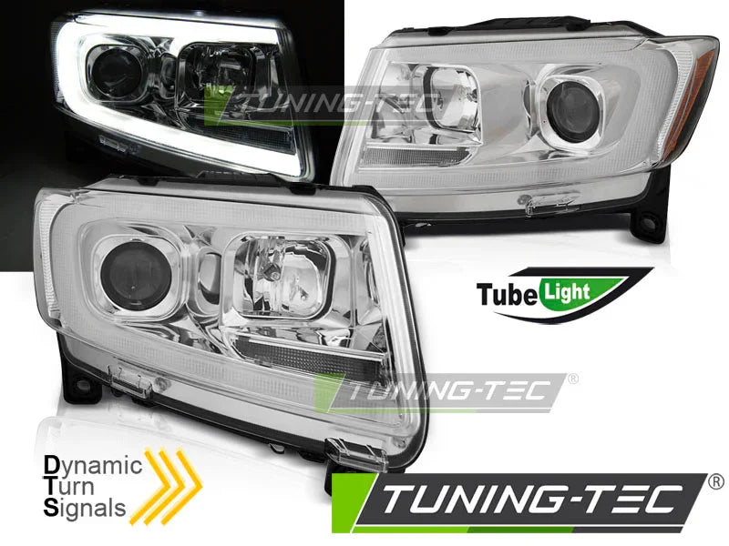 Jeep Grand Cherokee WK2 2011-2013 Fari Anteriori LED - autorivallo