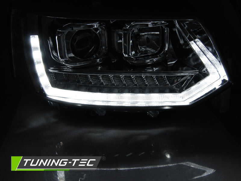 VW T5 2010-2015 Fari Anteriori LED Freccia Sequenziale - autorivallo