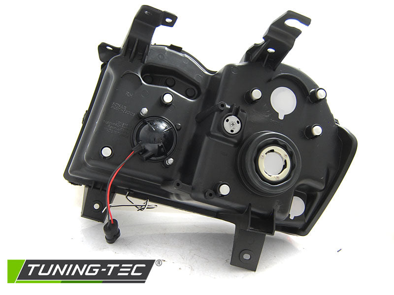 Jeep Grand Cherokee 2005-2007 Fari Anteriori LED Light Tube Nero - autorivallo