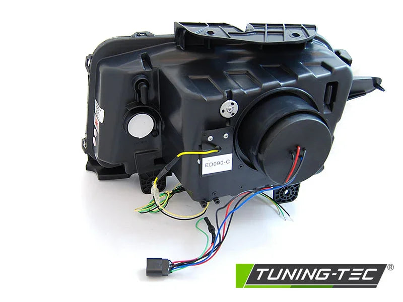 Chevrolet Camaro 2009-2013 Fari Anteriori LED Lightube Nero - autorivallo