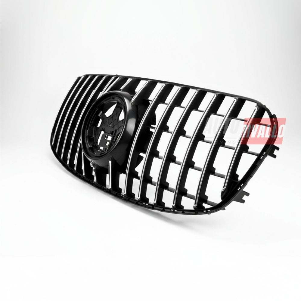 Griglia AMG GT Mercedes GLS X167 2023-oggi lucida, compatibile con o senza sistema Distronic.