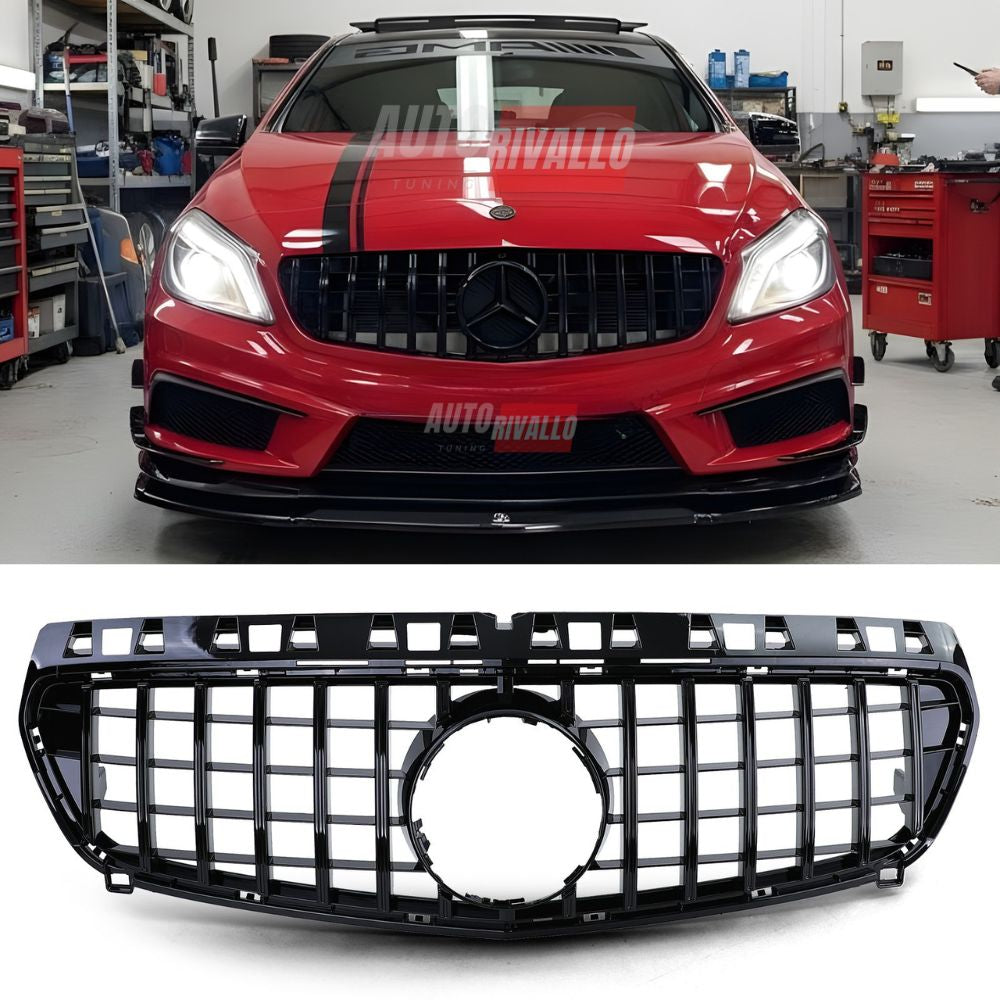 Mercedes A W176 2012-2015 Griglia Anteriore GT AMG A45 Look