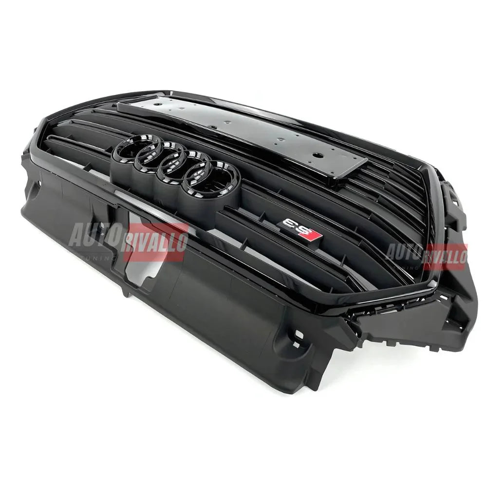 Audi A3 8V 2016-2020 Griglia Anteriore Look S3 Calandra Nera - autorivallo