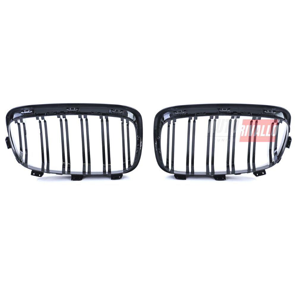 BMW Serie 1 F20 F21 2011-2014 Griglia M-Sport Look Nera - autorivallo