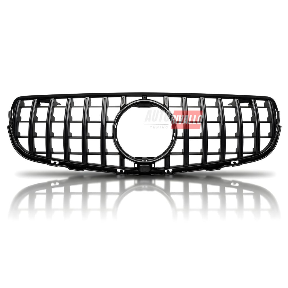 Calandra Tuning per Mercedes GLC C253 2015-2019 - Stile AMG Premium, nero lucido