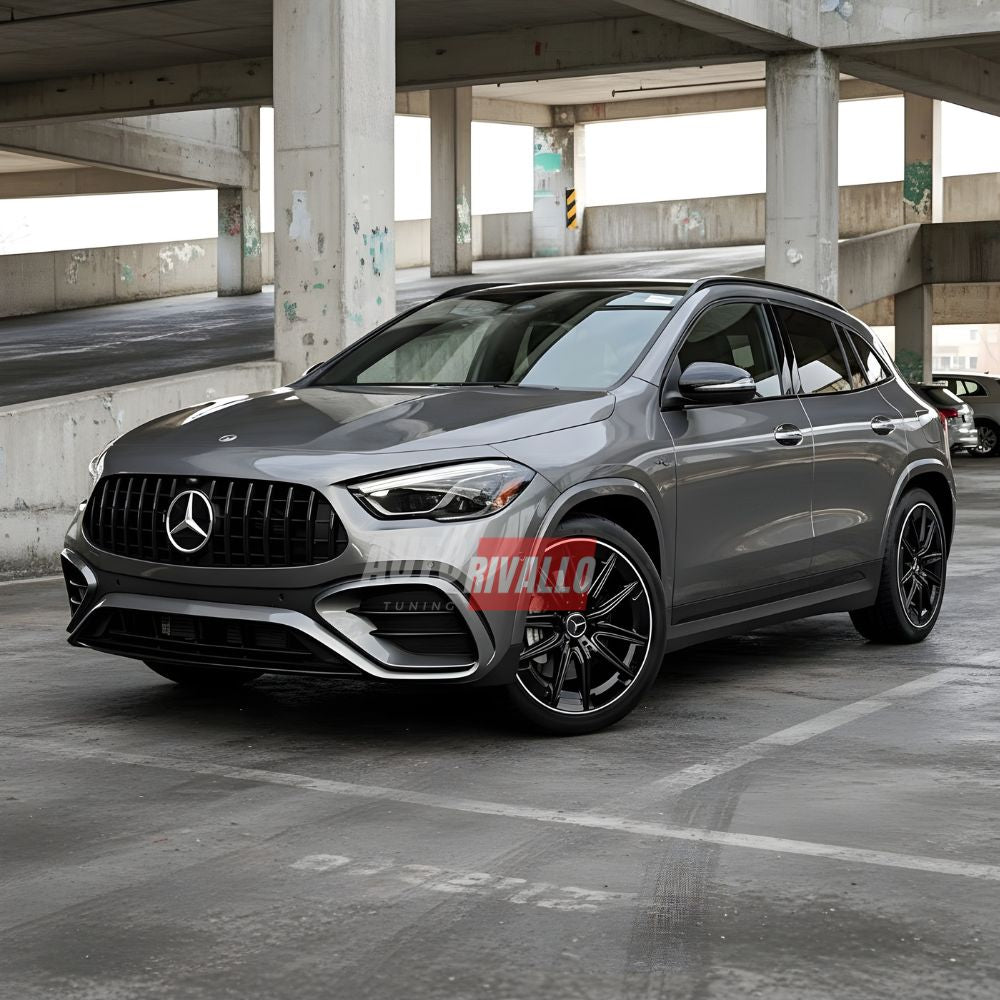 Griglia radiatore Panamericana per Mercedes GLA H247 facelift.