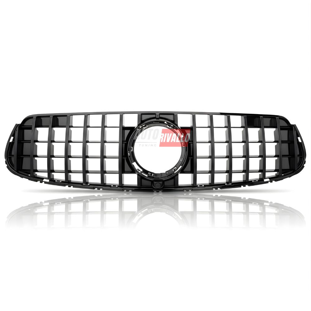 Griglia tuning GTR Look per Mercedes GLC X253 C253 con finitura cromata di alta qualità
