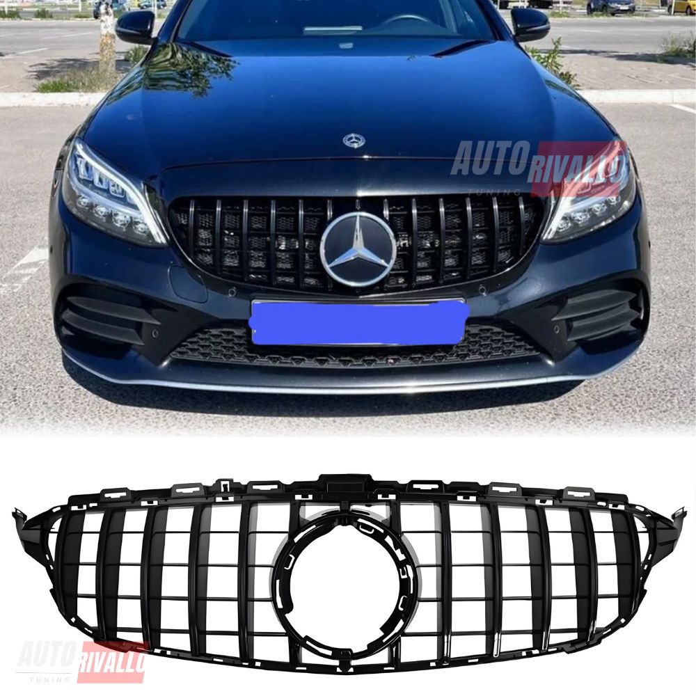 Mercedes C W205 2018-2021 Griglia Anteriore AMG GTR Look - autorivallo