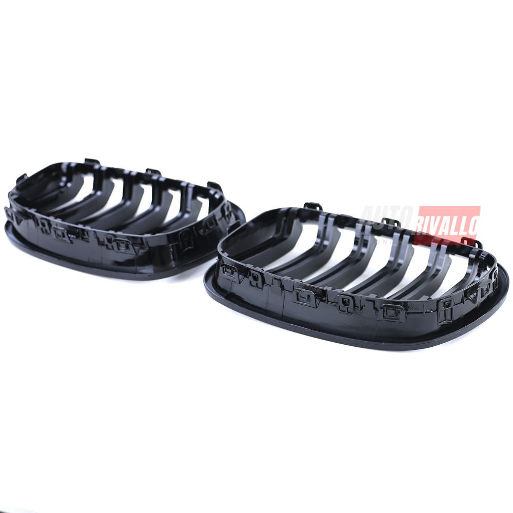 BMW Serie 1 F20 F21 2011-2014 Griglia M-Sport Look Nera - autorivallo