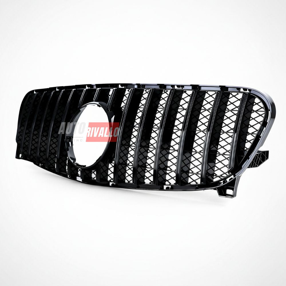 Primo piano griglia Panamericana AMG Look per GLA X156