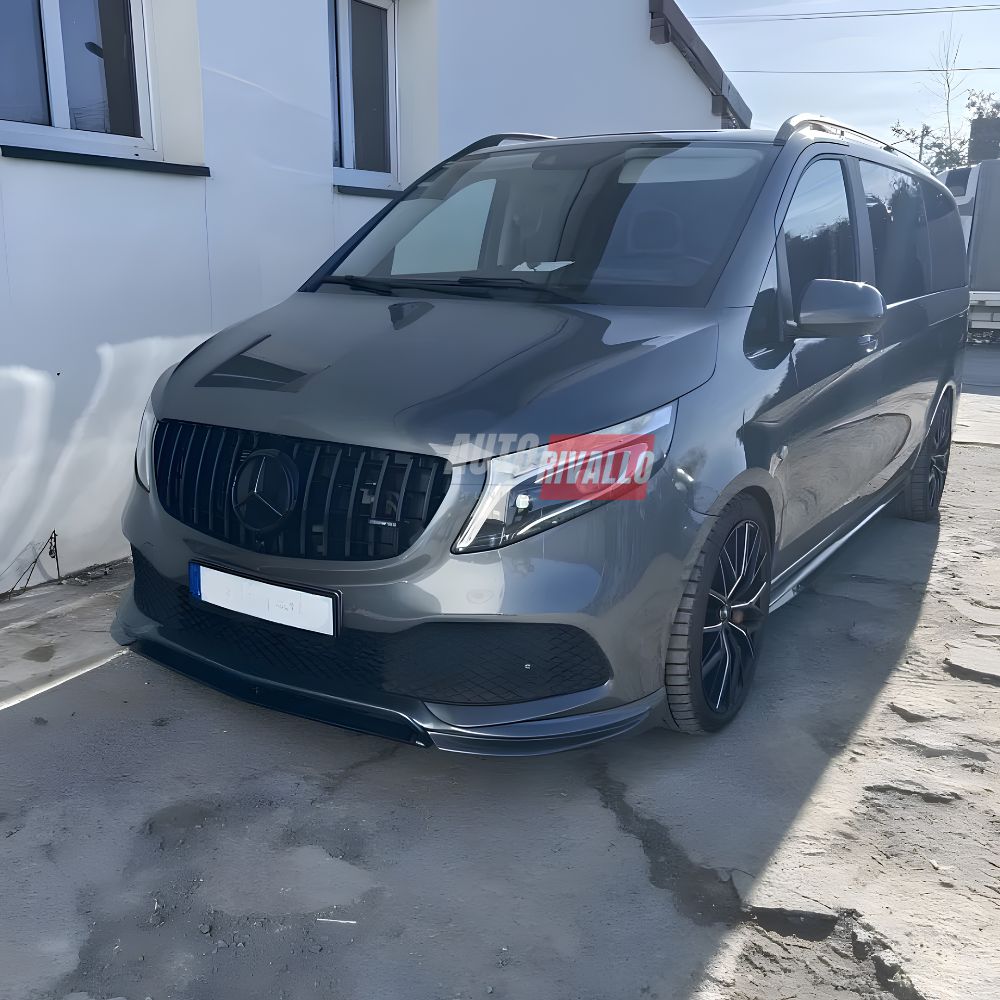 Griglia panamericana Mercedes Classe V W447 Facelift nero lucido