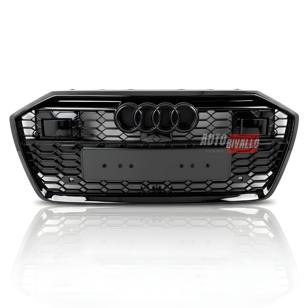Griglia Audi A6 C8 2018-2022 RS Look nido d'ape – Design aggressivo per un frontale sportivo